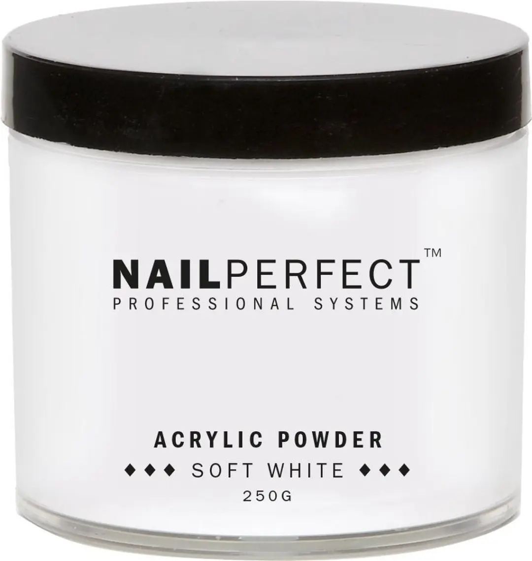 Nail Perfect Basic Acrylic Powder Soft White 25ml - afbeelding 6 van 6