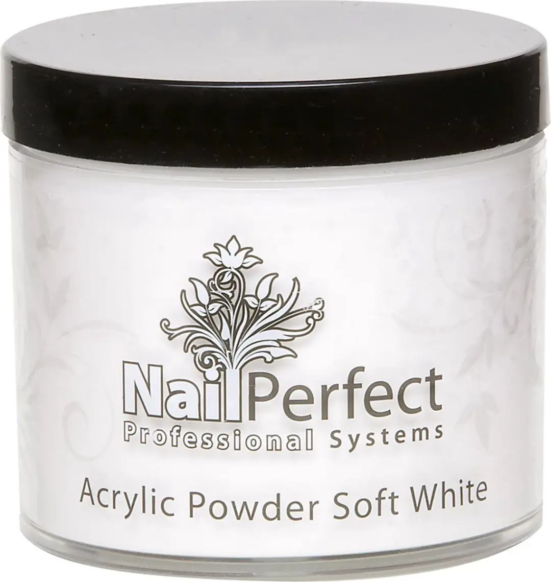 Nail Perfect Basic Acrylic Powder Soft White 25ml