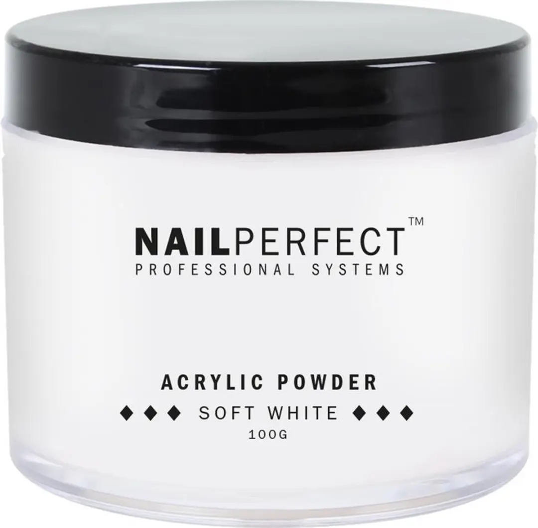 Nail Perfect Basic Acrylic Powder Soft White 25ml