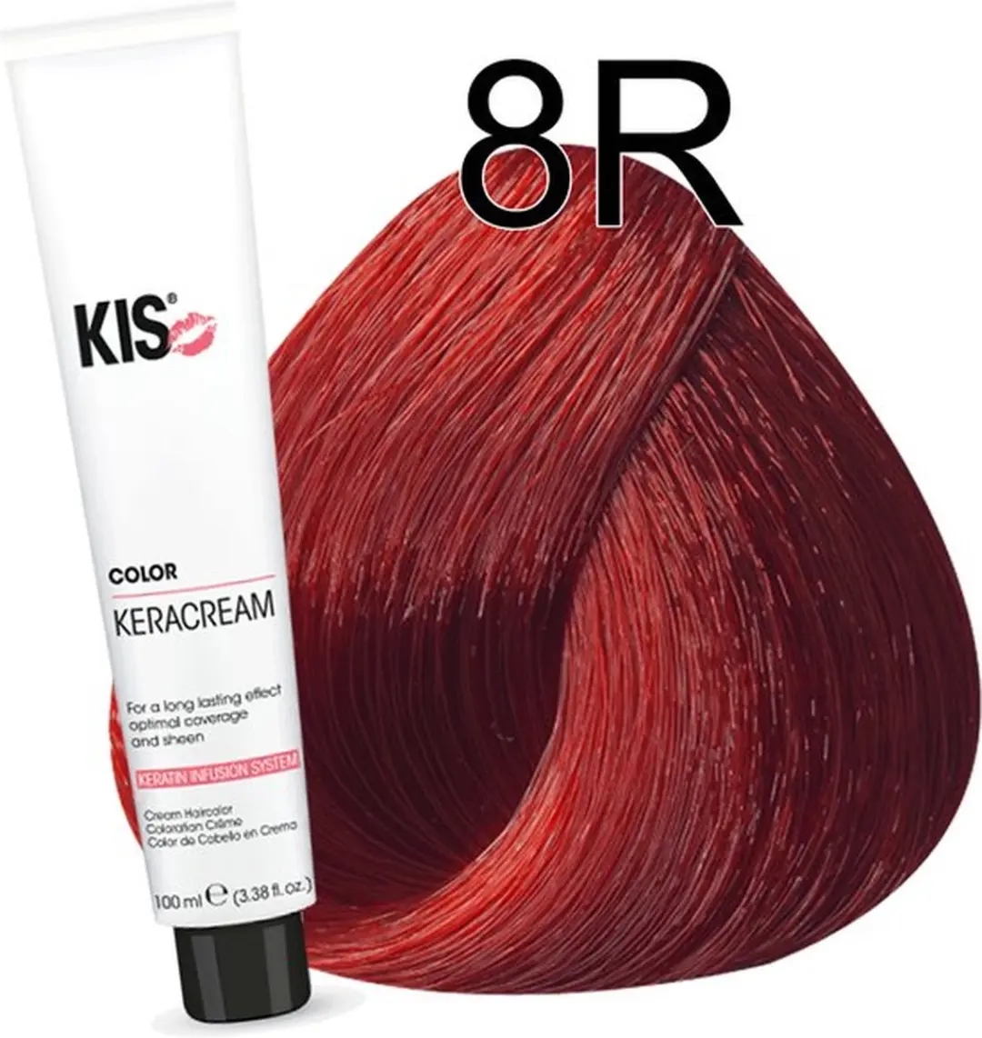 KIS Haarverf 8R Vlammend Rood 100ml