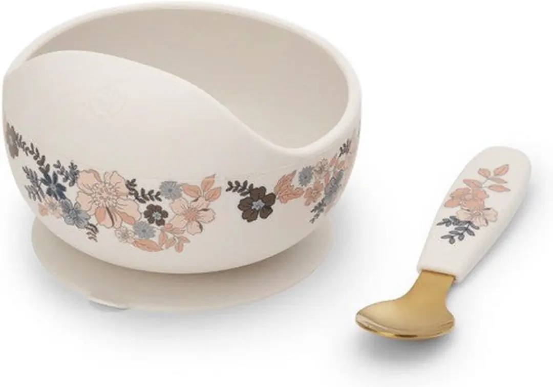 Elodie Blue Garden Baby Eetservies