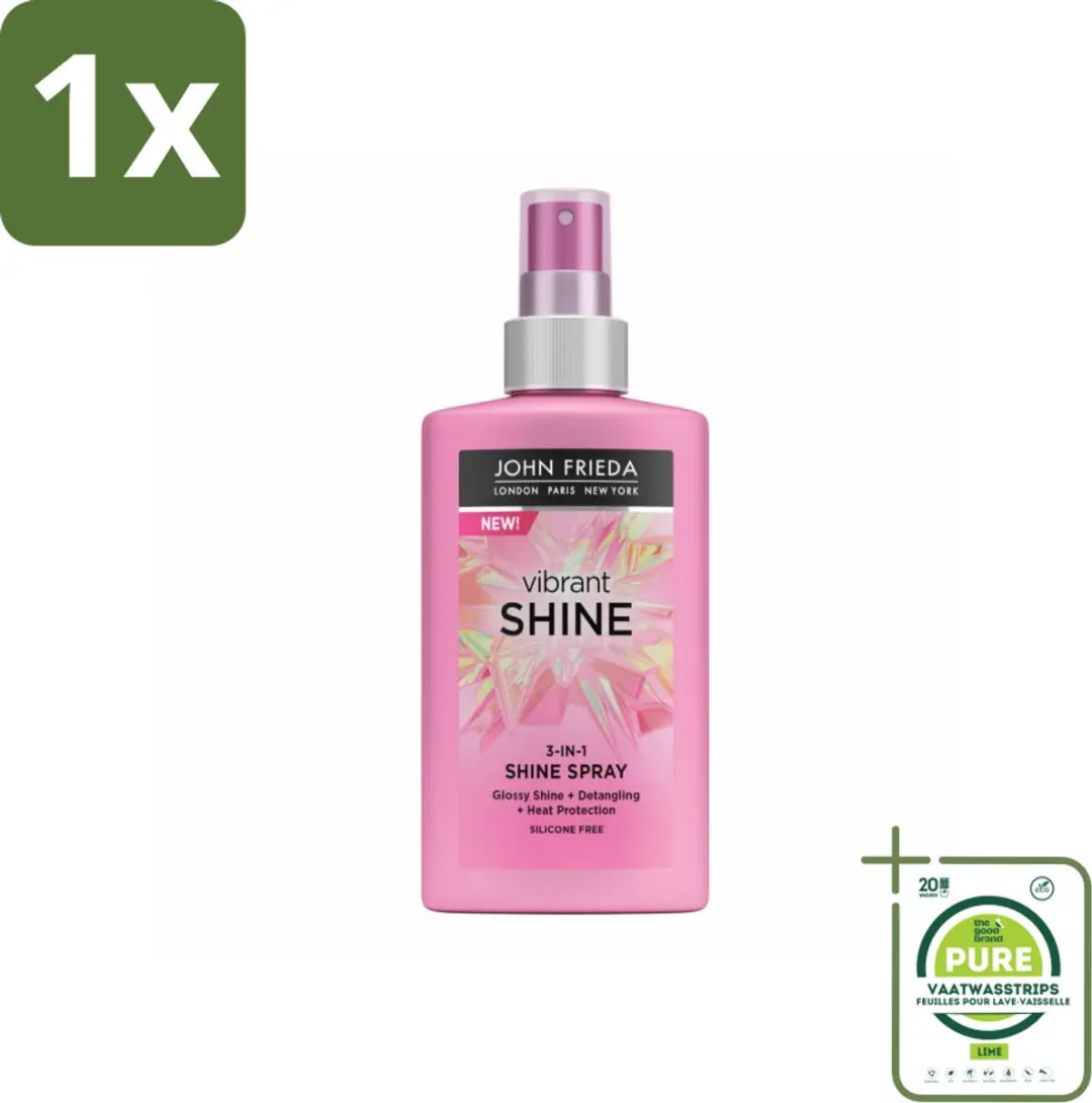 John Frieda Vibrant Shine Colour 3-in-1 Spray 150ml
