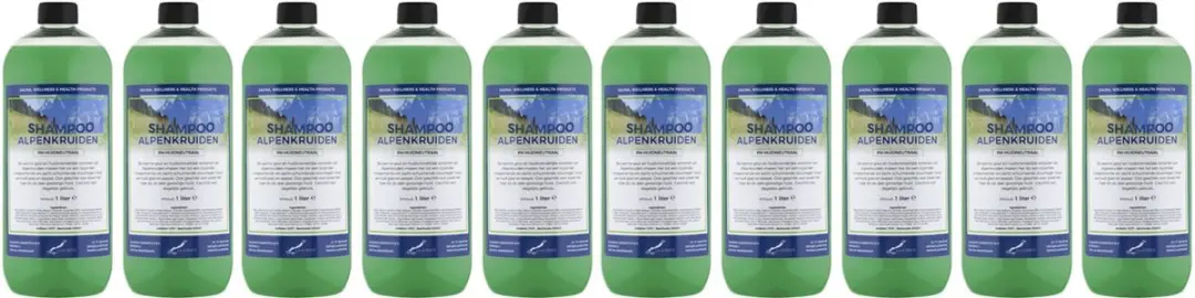 Splashbox Cosmetics Alpenkruiden Shampoo 1L