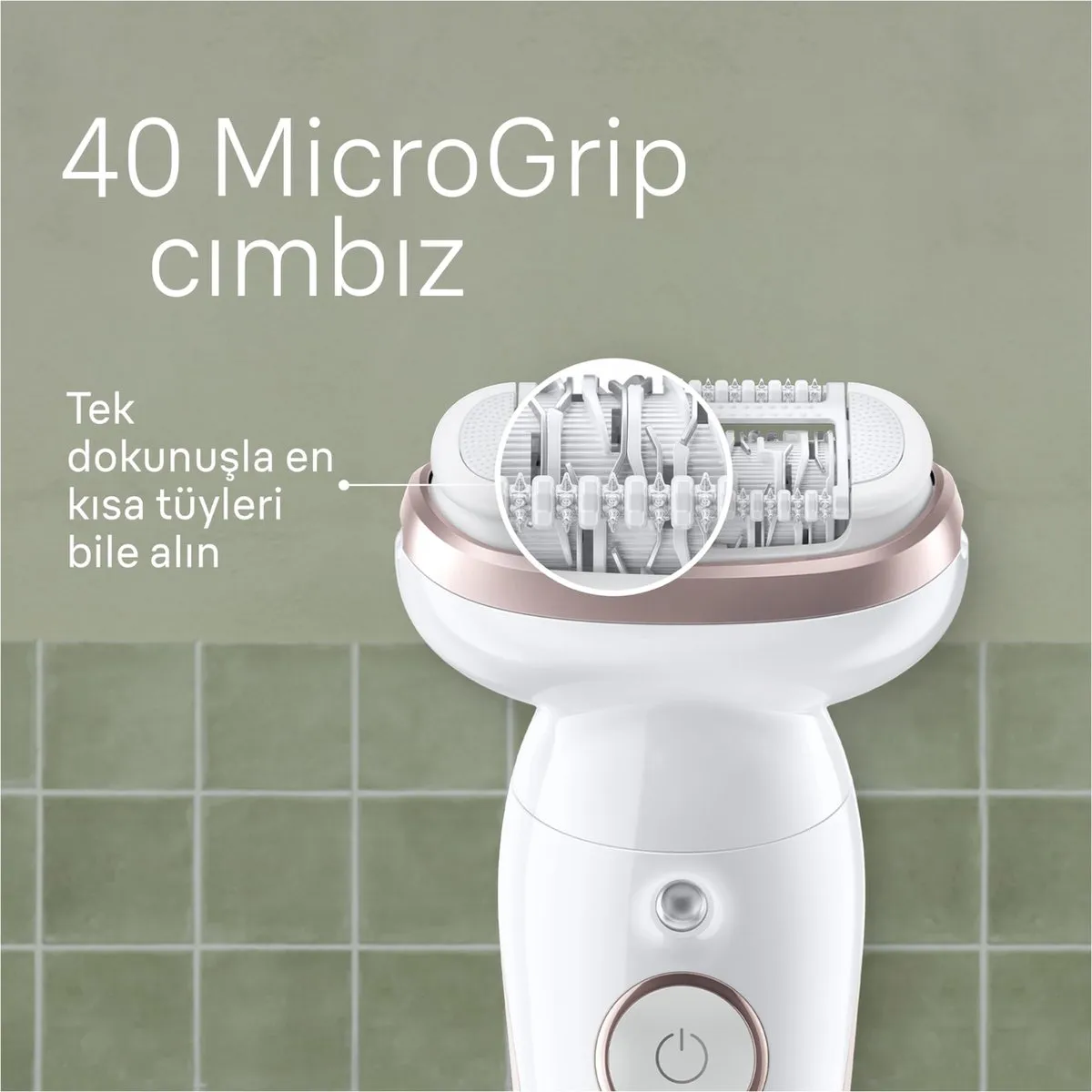 Braun Silk-épil 9 SES9000 Epilator - Goud/Wit