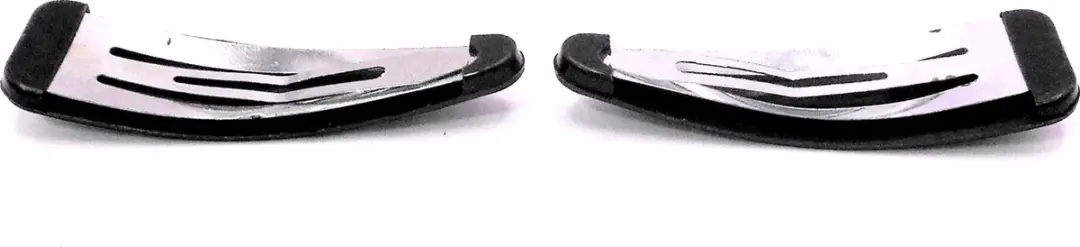 Hairmode Klik-Klak Haarspeldjes - 8 Stuks - Zwart met Glimmende Sterren