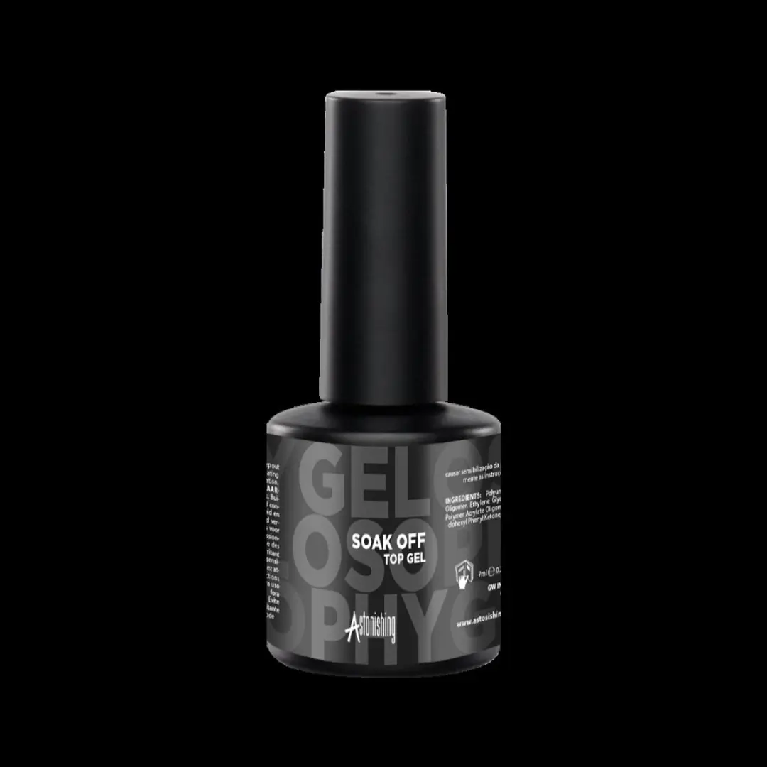 Astonishing Gelosophy Soak Off Top Gel 7ml