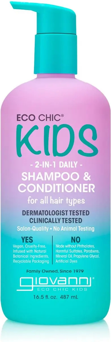 Giovanni Eco Chic Kids 2-in-1 Shampoo & Conditioner 487ml