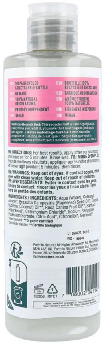 Faith In Nature Wild Rose Conditioner 400ml
