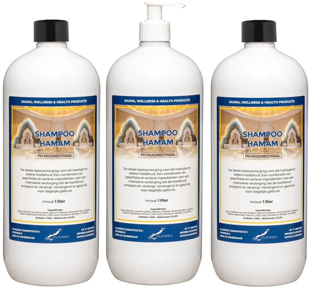 Splashbox Cosmetics Shampoo Hamam 1L
