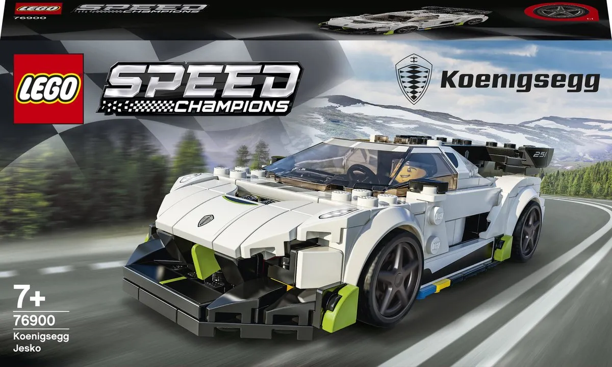 LEGO Speed Champions Koenigsegg Jesko 76900 - 1 Minifiguur