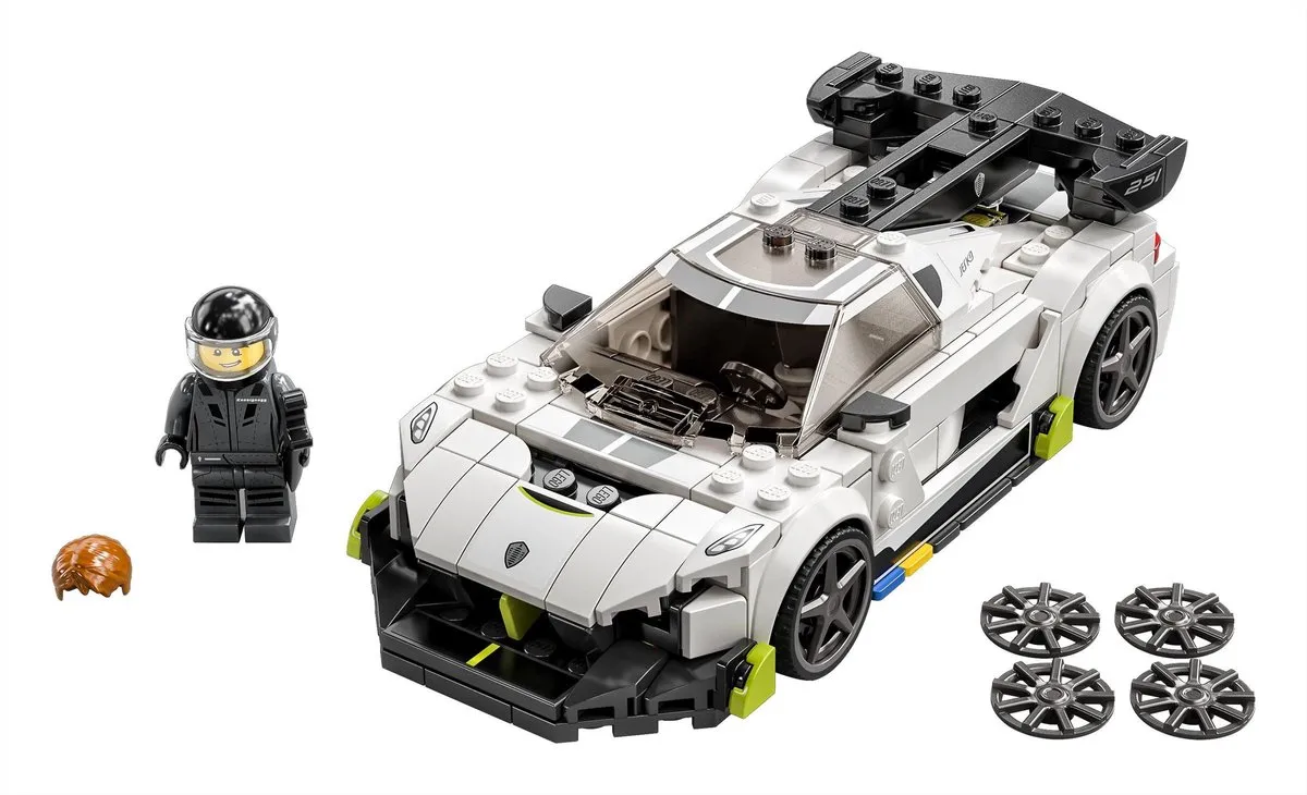 LEGO Speed Champions Koenigsegg Jesko 76900 - 1 Minifiguur - afbeelding 6 van 6