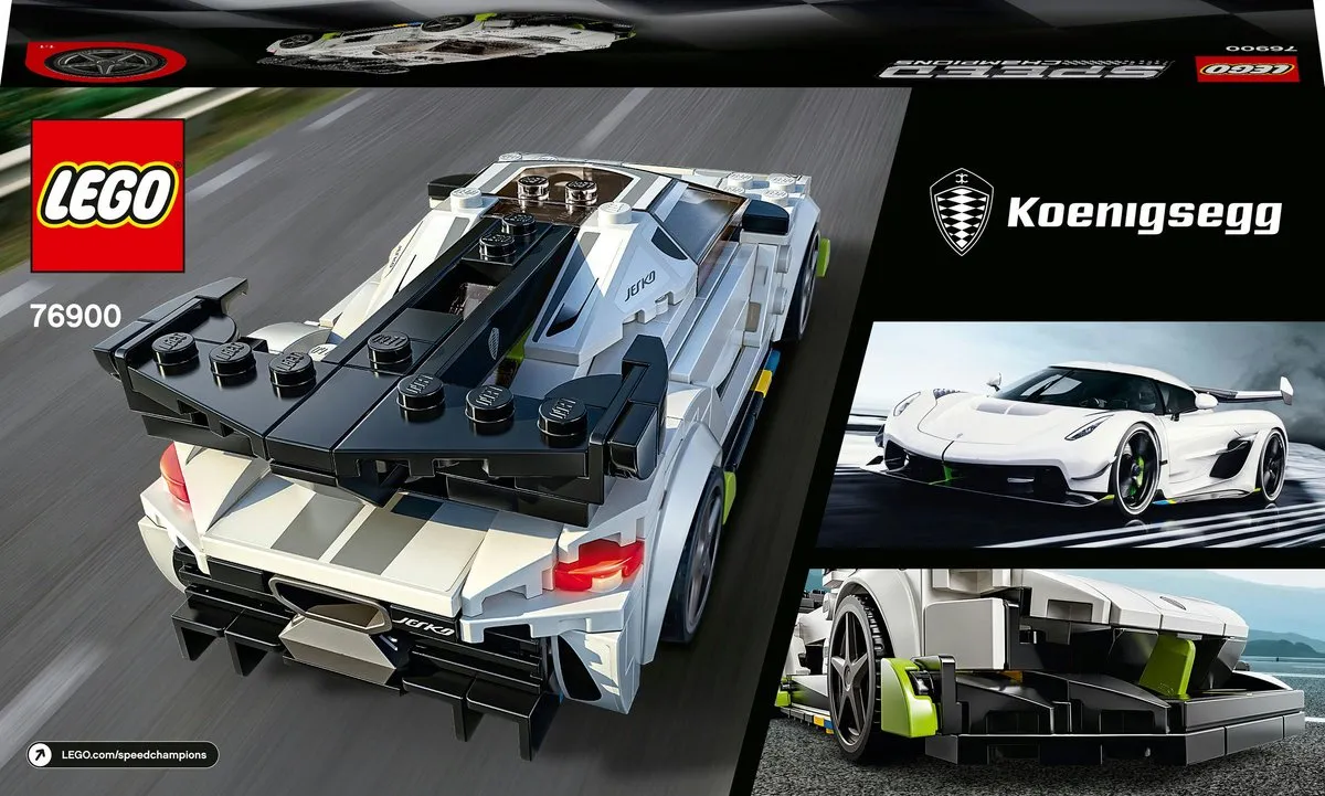 LEGO Speed Champions Koenigsegg Jesko 76900 - 1 Minifiguur