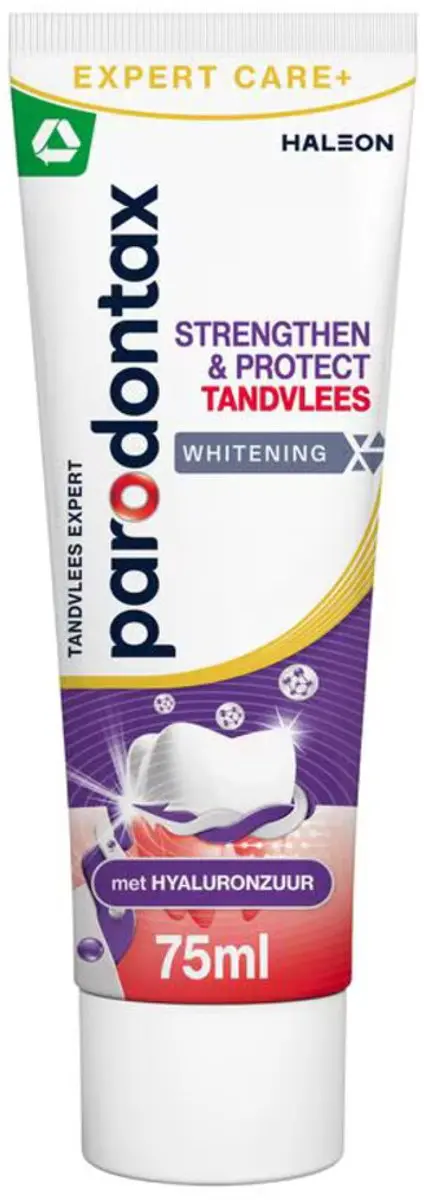 Parodontax Tandpasta Strenghten & Protect Whitening 6x75ml