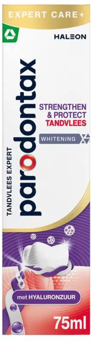 Parodontax Tandpasta Strenghten & Protect Whitening 6x75ml