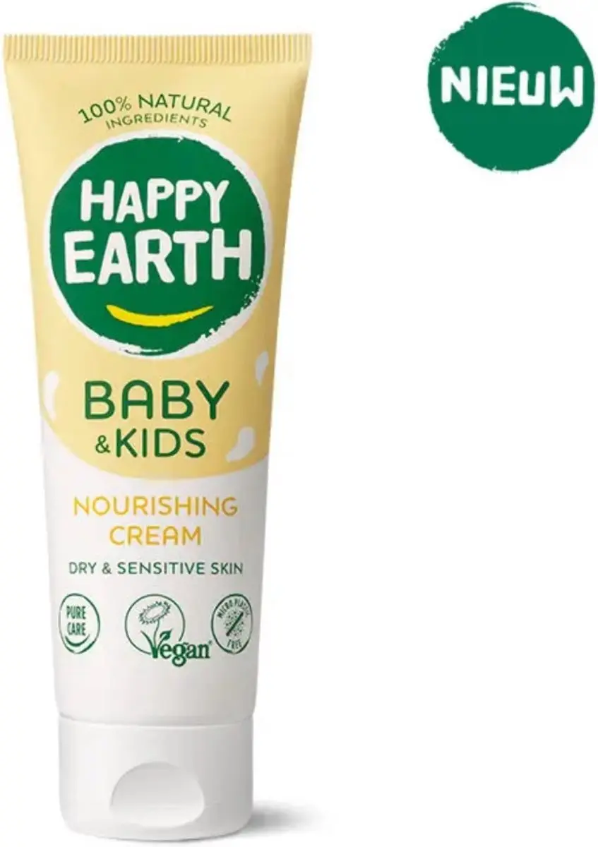 Happy Earth Baby & Kids Voedende Crème 75ml
