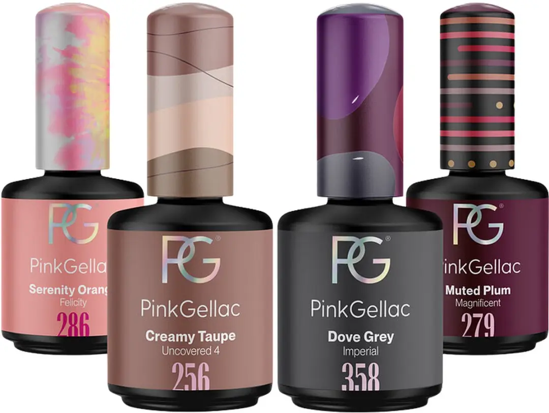 Pink Gellac Gel Nagellakset