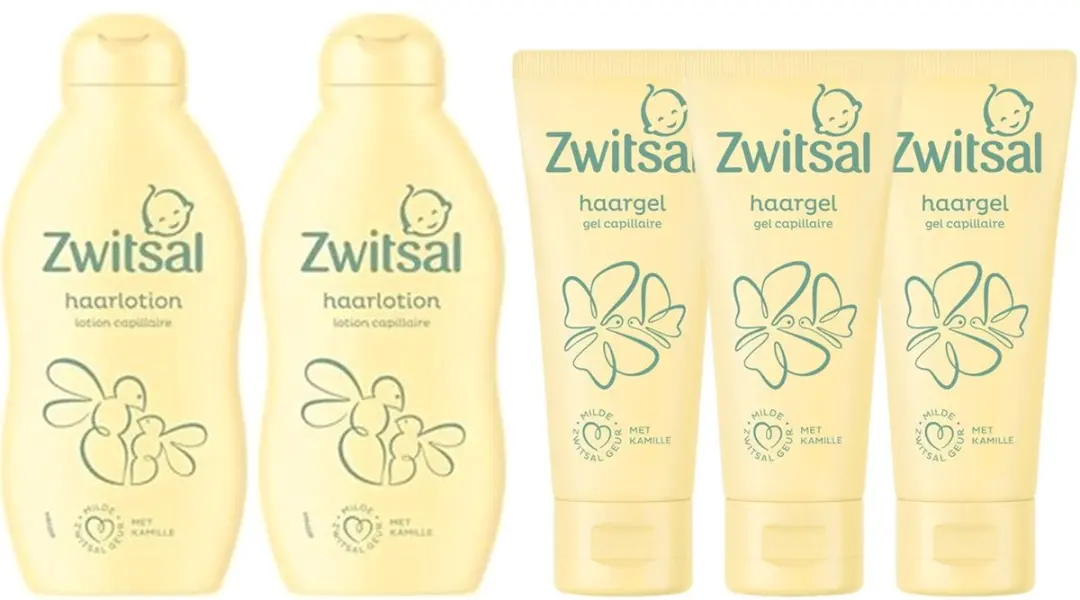 Zwitsal Combi Pakket Haarlotion & Haargel Baby