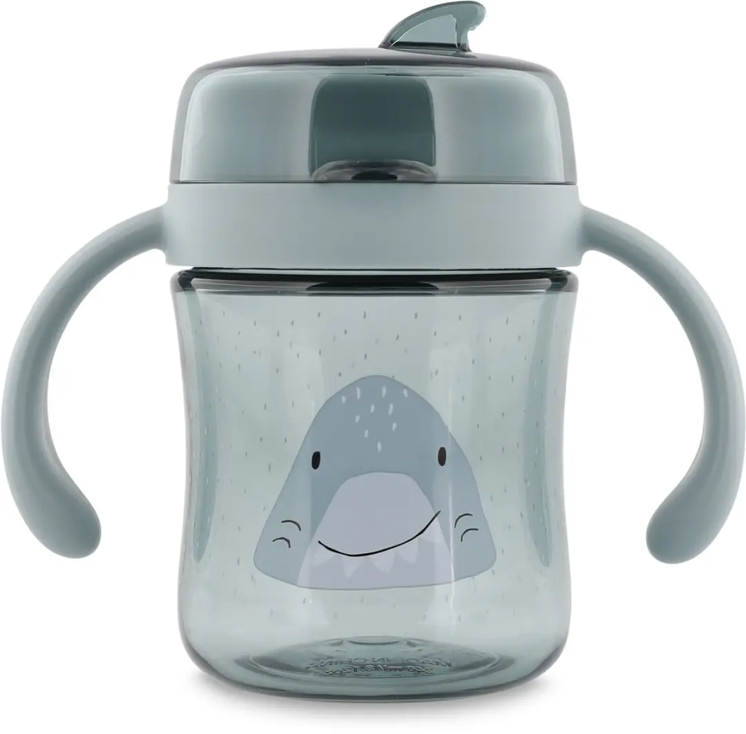 Trixie 360° Drinkbeker Mr. Shark - 240ml - Grijs
