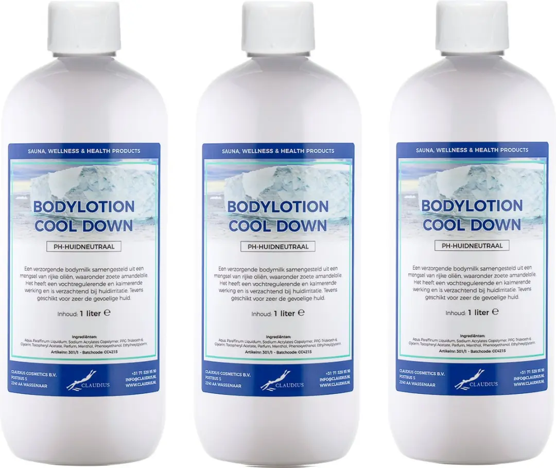 Splashbox Cosmetics Bodylotion Cool Down 3 Liter