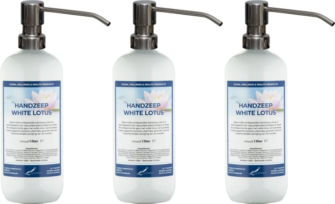 Splashbox Cosmetics Handzeep White Lotus 1L
