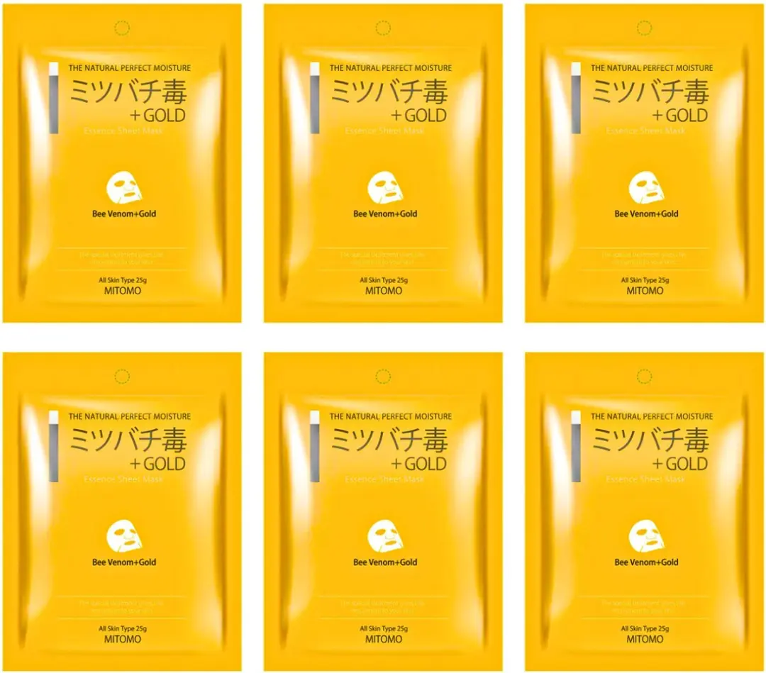 Mitomo Gold & Bee Venom Gezichtsmasker