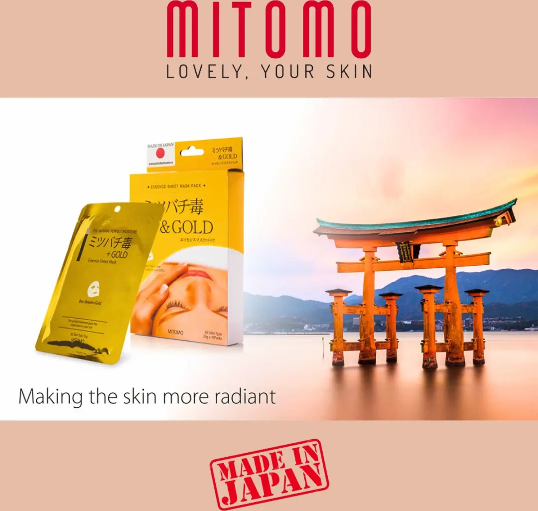 Mitomo Gold & Bee Venom Gezichtsmasker - 6x25g