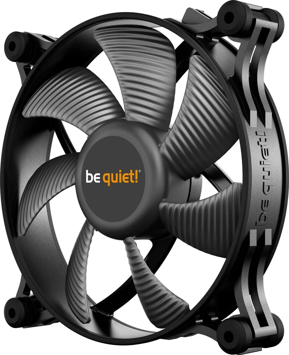 be quiet! Shadow Wings 2 BL084 Ventilator 12cm - Zwart