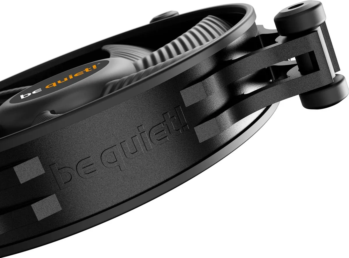be quiet! Shadow Wings 2 BL084 Ventilator 12cm - Zwart