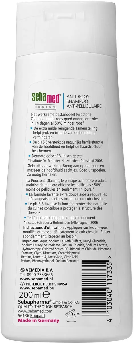 Sebamed Anti-Roos Shampoo 200ml