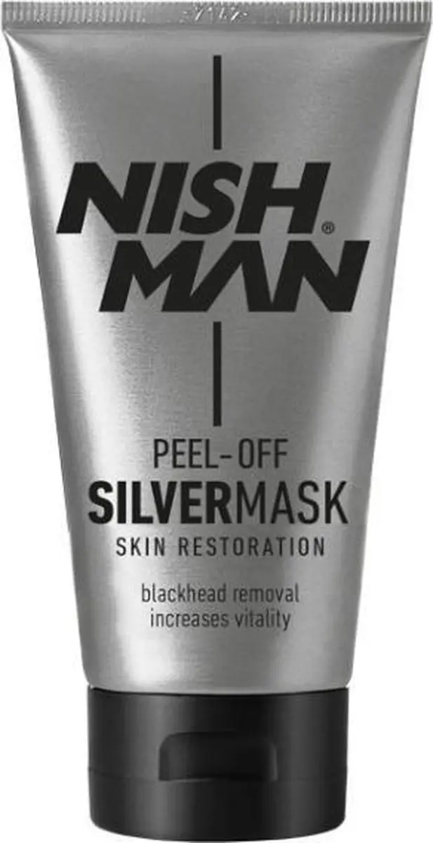 Nishman Peel-Off Zilver Masker 150ml