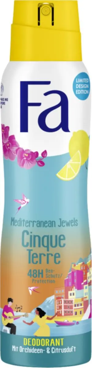 Fa Deodorant Spray Mediterranean Jewels Orchidee & Citrus 150ml