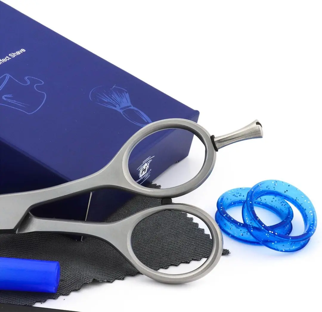 Haryali London Kappersschaar 5,5 Inch RVS - Ergonomisch - 3 Stuks