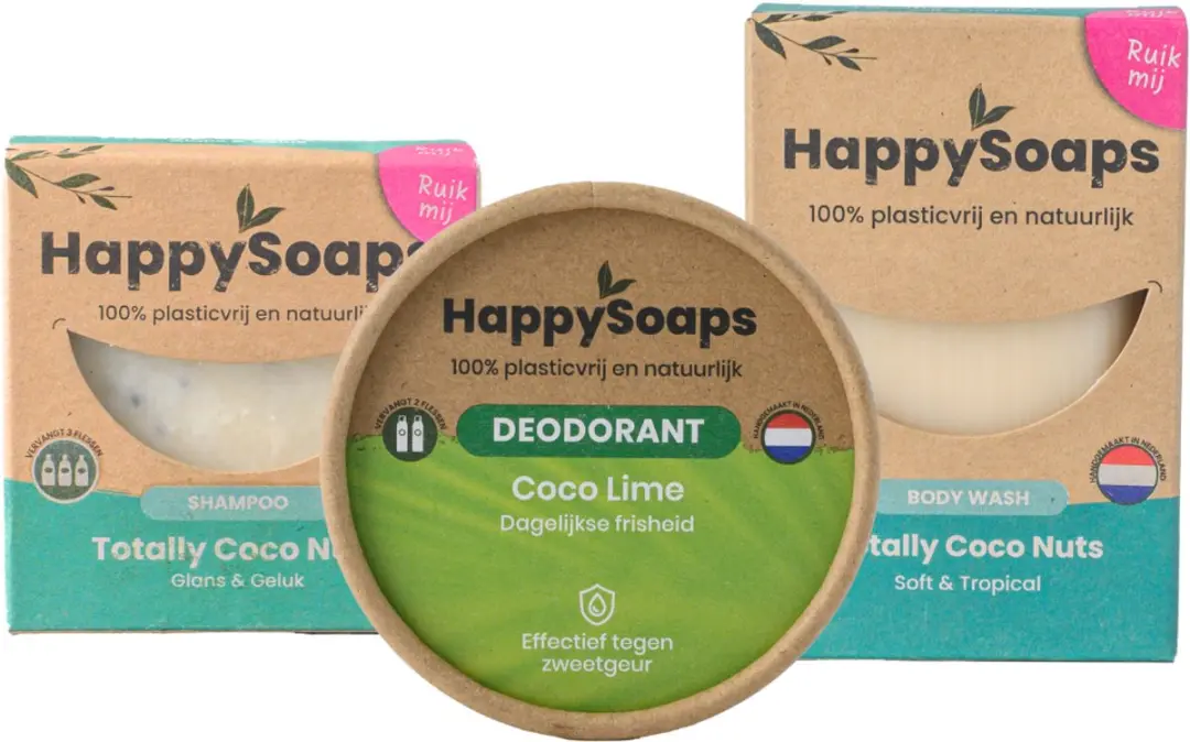 HappySoaps Coco Nuts Verzorgingsset