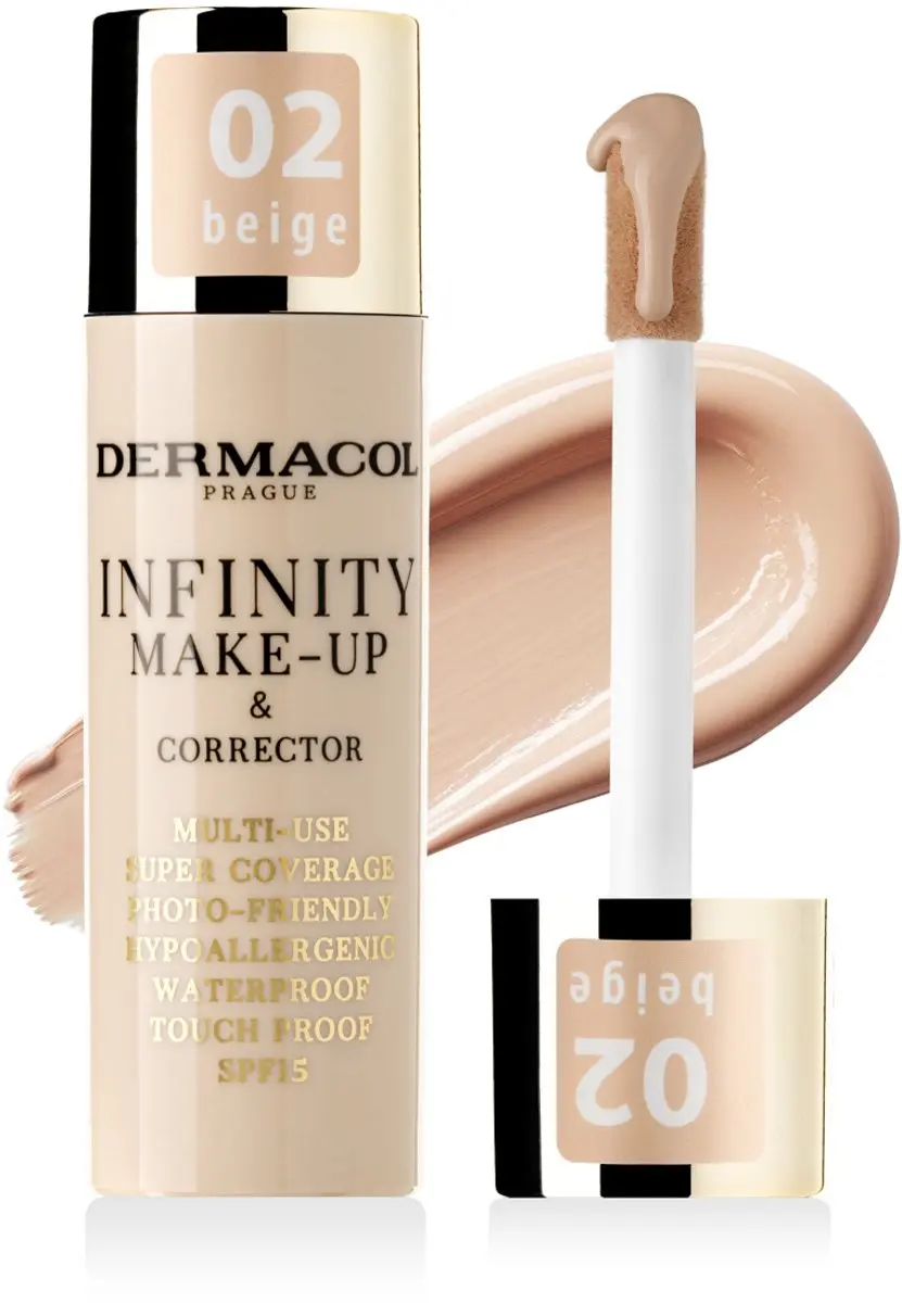 Dermacol Infinity Make-up & Concealer 02 Beige