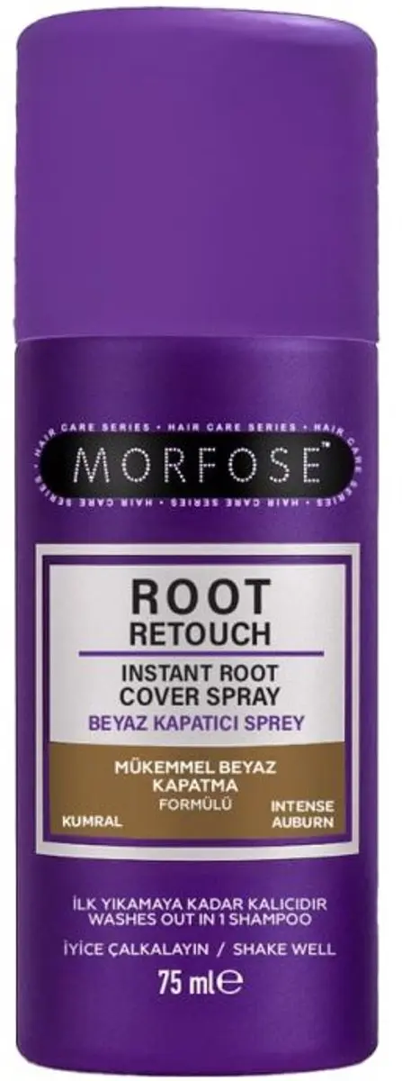 Morfose Instant Root Cover Spray Intense Auburn 75ml