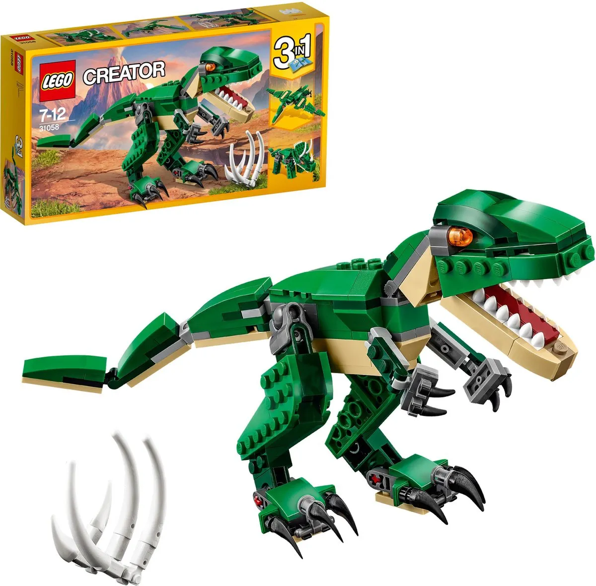 LEGO Creator Machtige Dinosaurussen 31058 - 174 Stukken