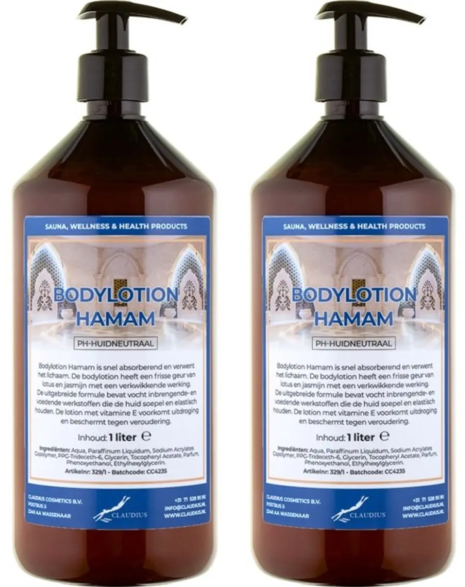 Splashbox Cosmetics Hamam Bodylotion 2 Liter