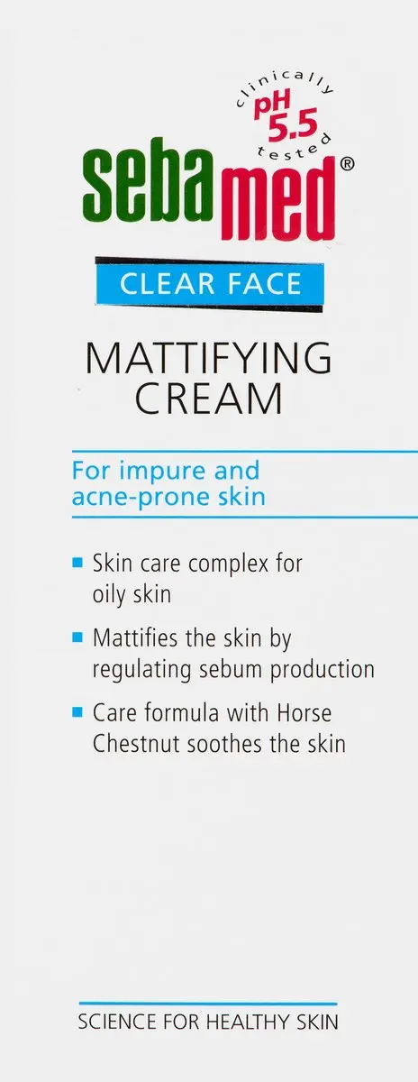 Sebamed Clear Face Mattifying Cream 50ml