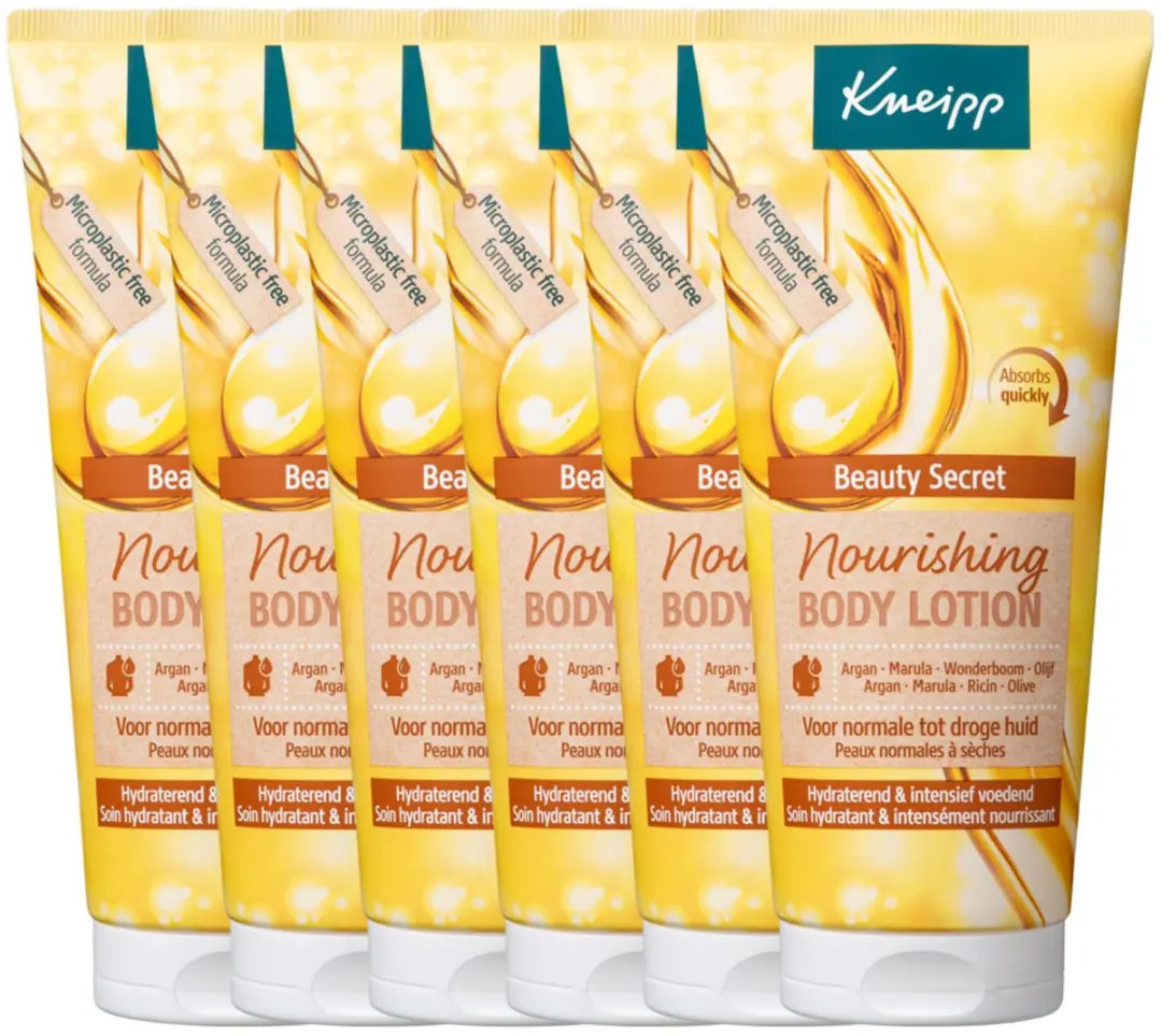 Kneipp Beauty Secret Bodylotion - 6x200ml