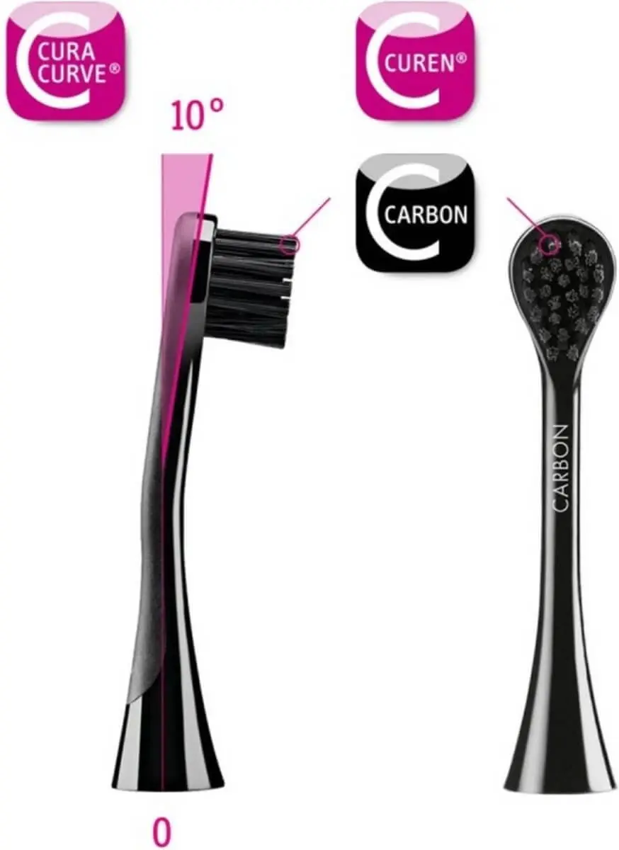 Curaprox Hydrosonic Black is White 2e generatie - Tandenborstel - afbeelding 6 van 6