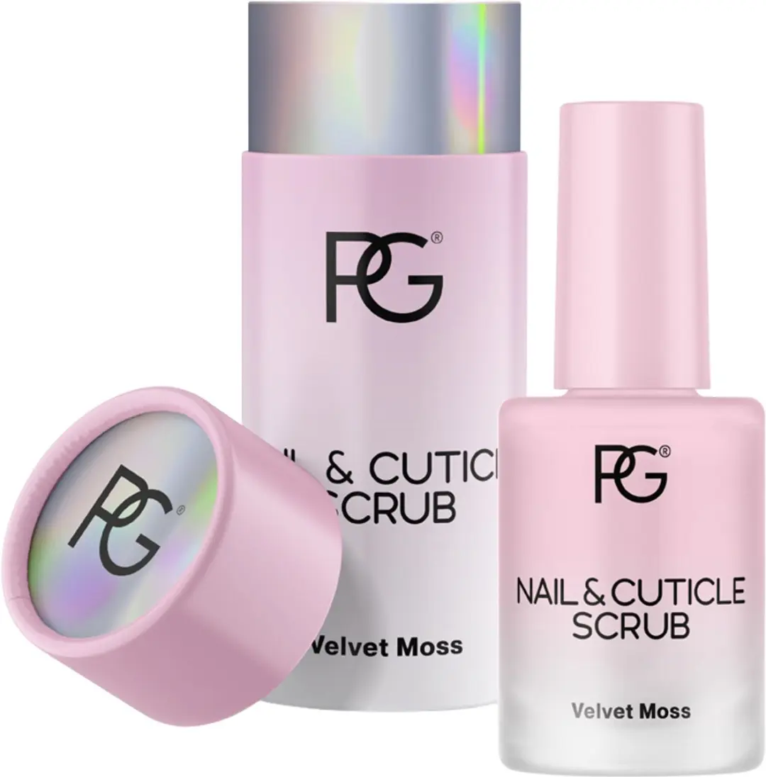 Pink Gellac Velvet Moss Nail & Cuticle Scrub 15ml