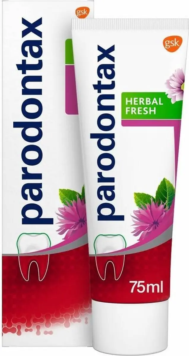 Parodontax Tandpasta Herbal Fresh 75ml - 12 Stuks