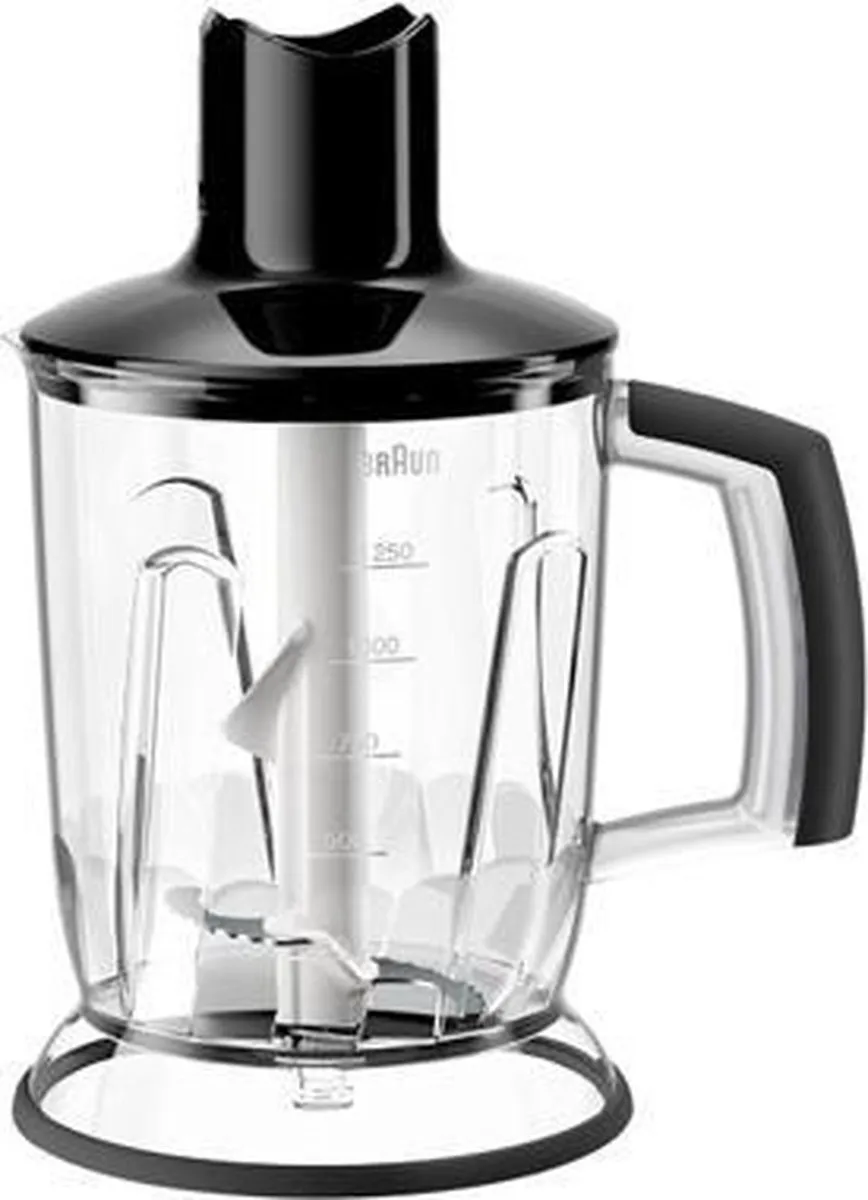 Braun MQ 40 Hakmolen - 1,25L - Zwart
