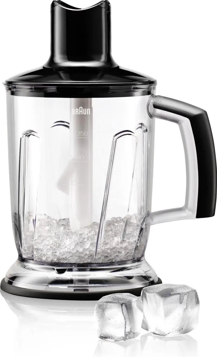 Braun MQ 40 Hakmolen - 1,25L - Zwart