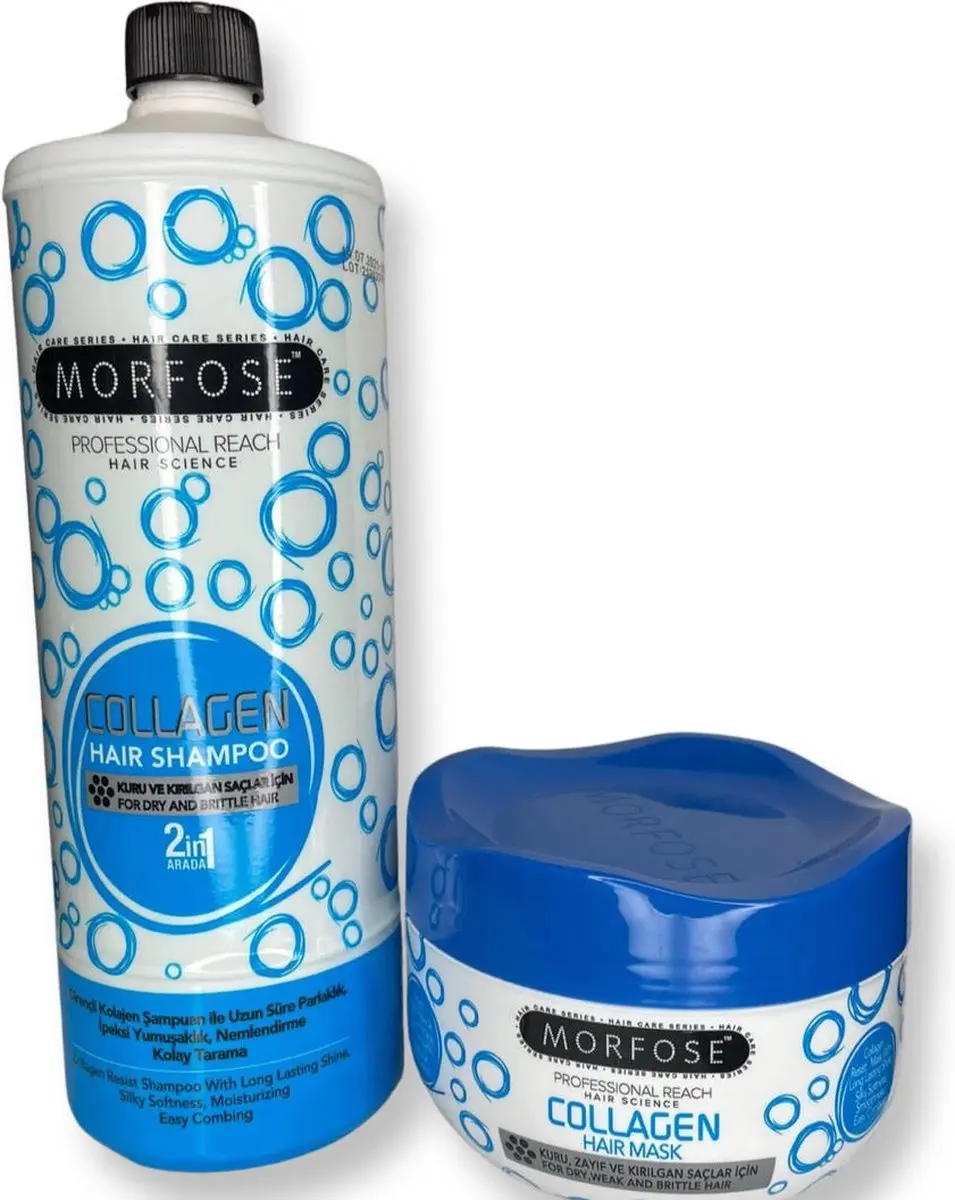 Morfose Argan Shampoo & Collageen Haarmasker