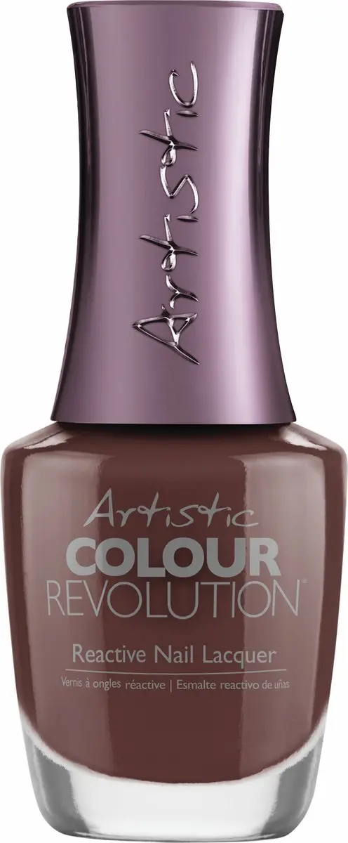 Artistic Nail Design Colour Revolution Courage Bruin Crème 15ml