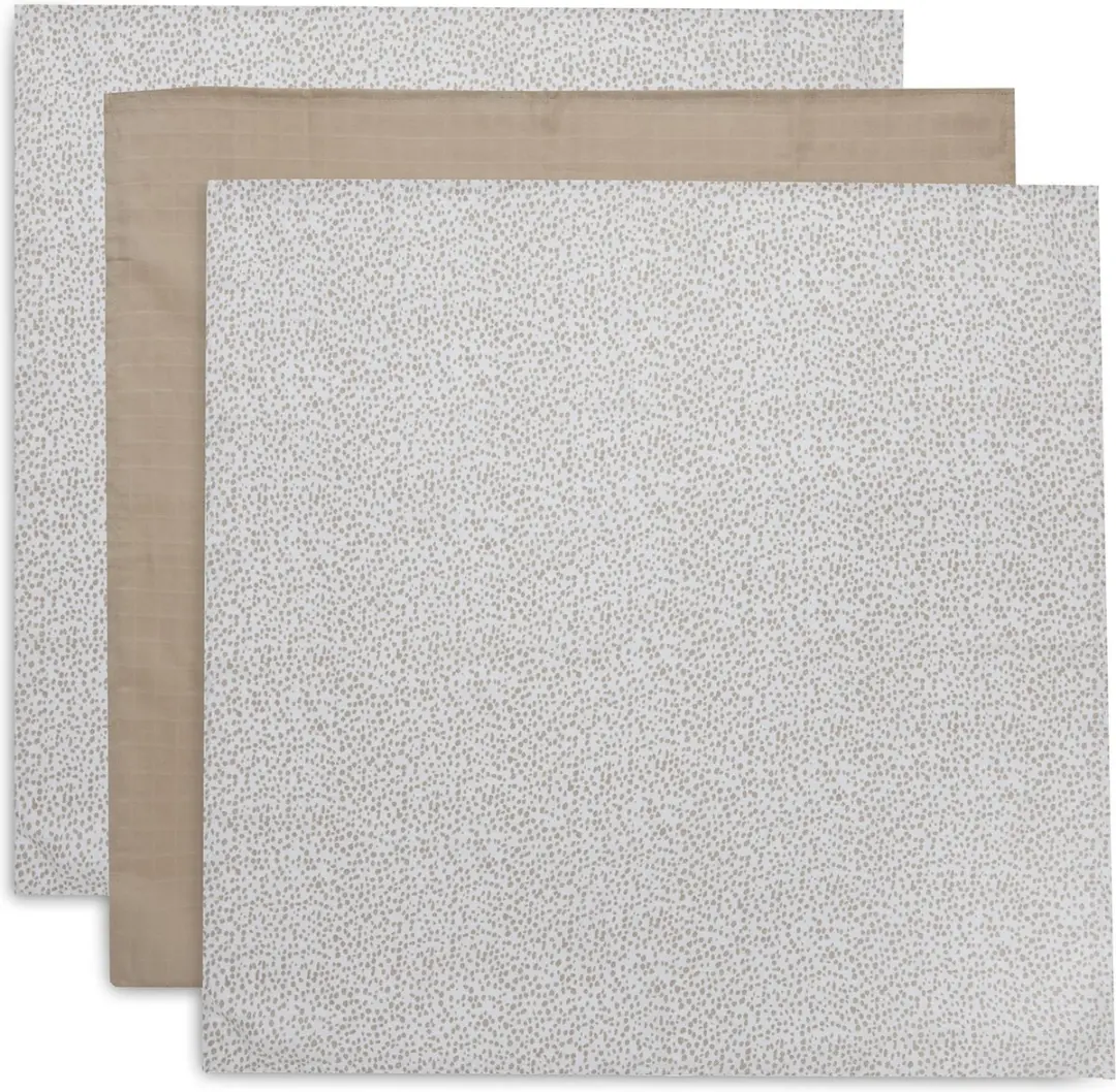 Jollein Hydrofiele Doek Small 70x70cm - 3 Stuks