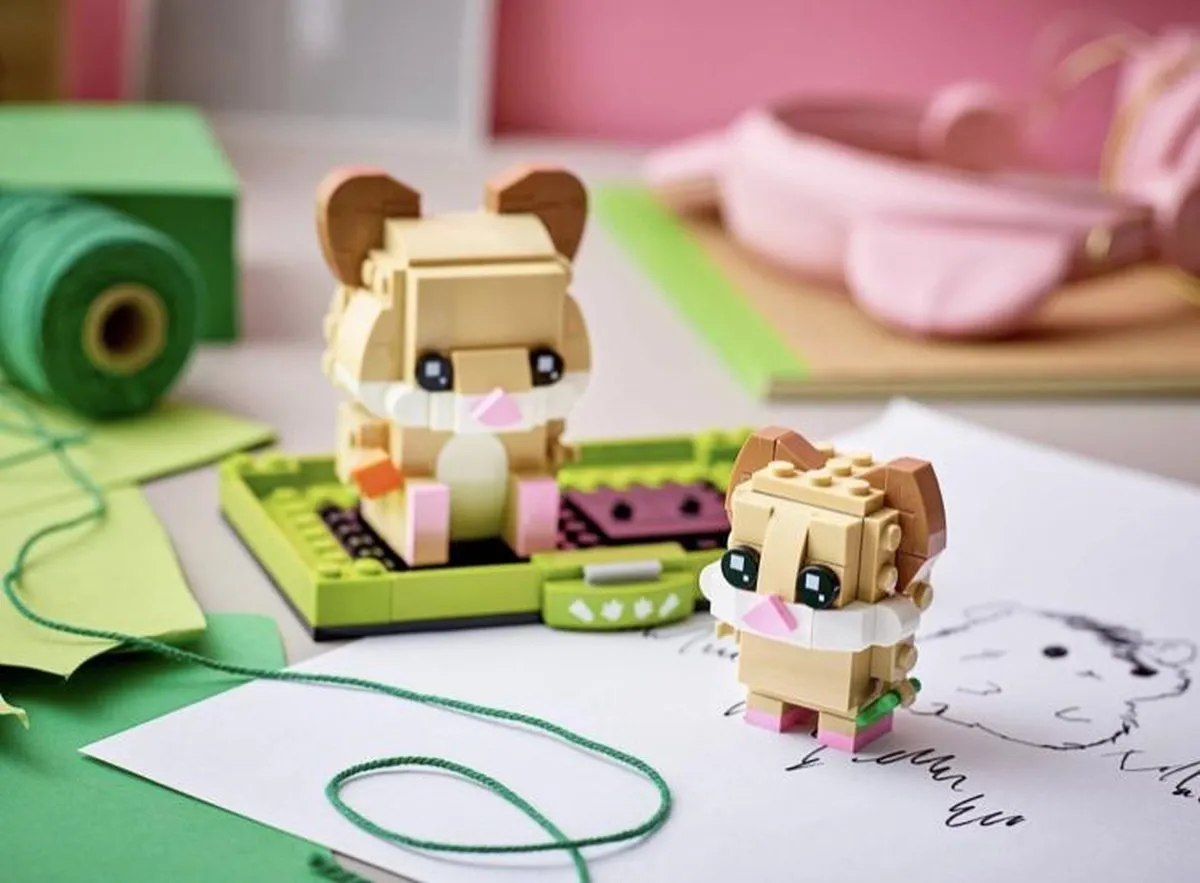 LEGO Brickheadz Hamsters 243 Stenen - Meerkleurig