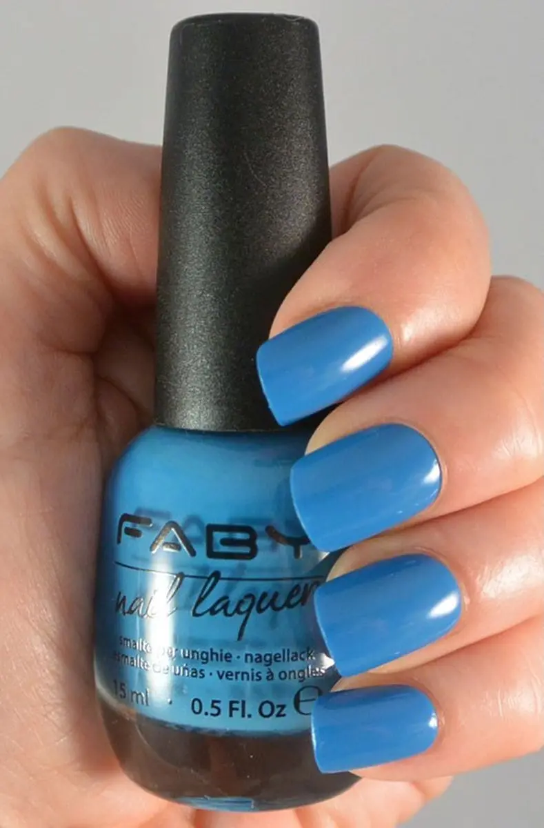 FABY Vegan Nagellak Blauw - 15ml