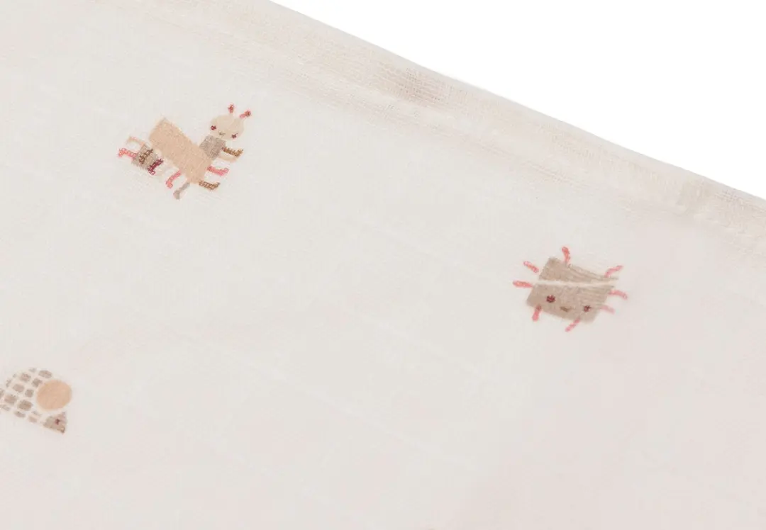 Jollein Hydrofiel Monddoekje Animal Friends - 3 Stuks